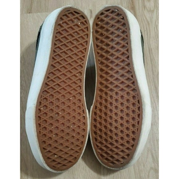 Vans Womens Old Skool Platform Crocodile Green 8 - Picture 6 of 6